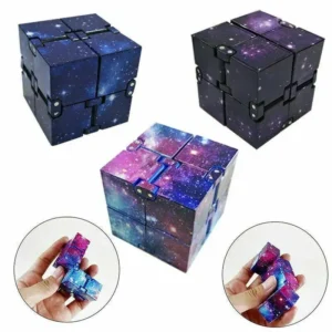 galaxy infinity cube fidget sensory desk toy banner 1