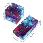 galaxy infinity cube fidget sensory desk toy banner 6