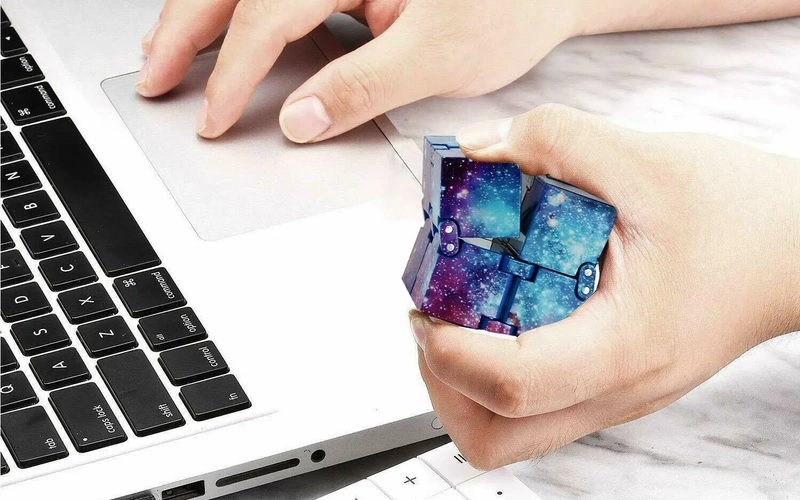 Galaxy Infinity Cube Fidget Sensory Desk Toy