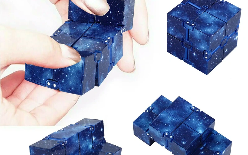 Galaxy Infinity Cube Fidget Sensory Desk Toy