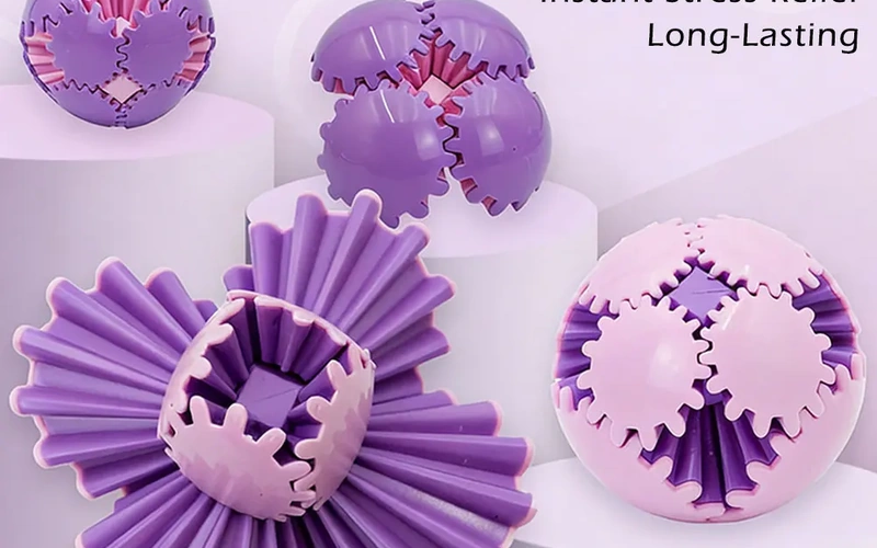 Gear Ball Cube Fidget Toy Stress Relief