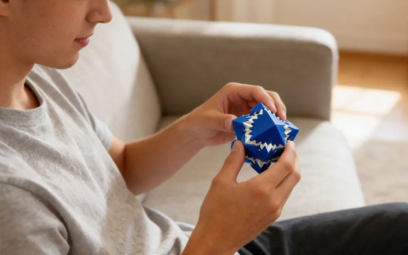 Gear Ball Cube Fidget Toy Stress Relief