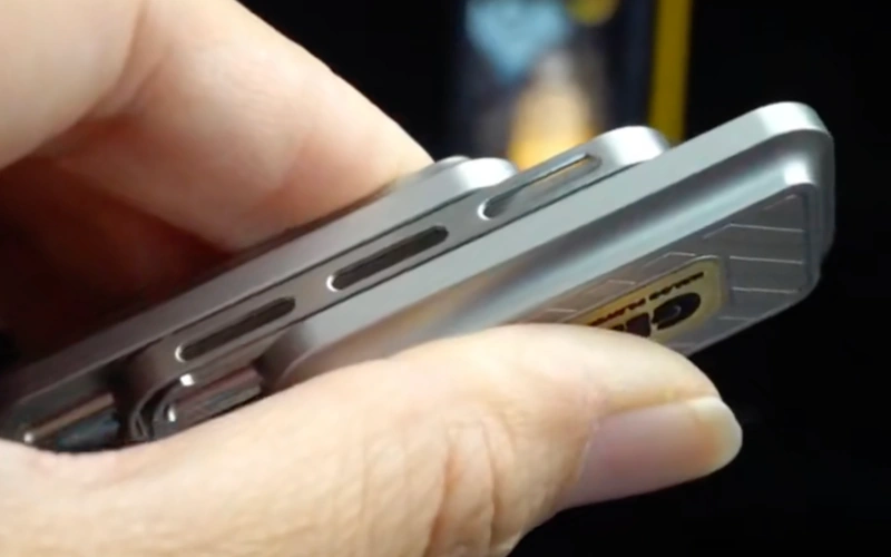 Ghost Tuning Fork Metal Fidget Slider Toy