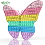giant rainbow butterfly push pop fidget sensory toy banner 3