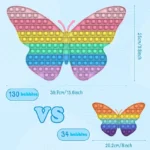 giant rainbow butterfly push pop fidget sensory toy banner 4