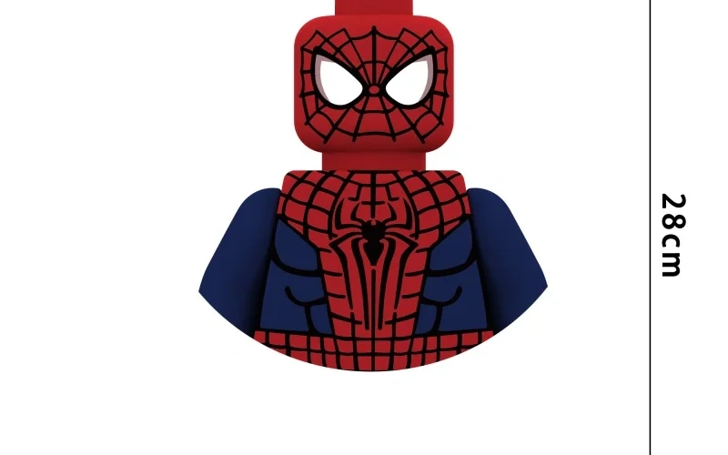 Giant Smiley Figure MOC Building Blocks Set