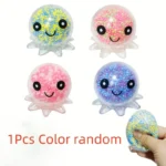 glowing squid squeeze ball stress relief toy banner 7