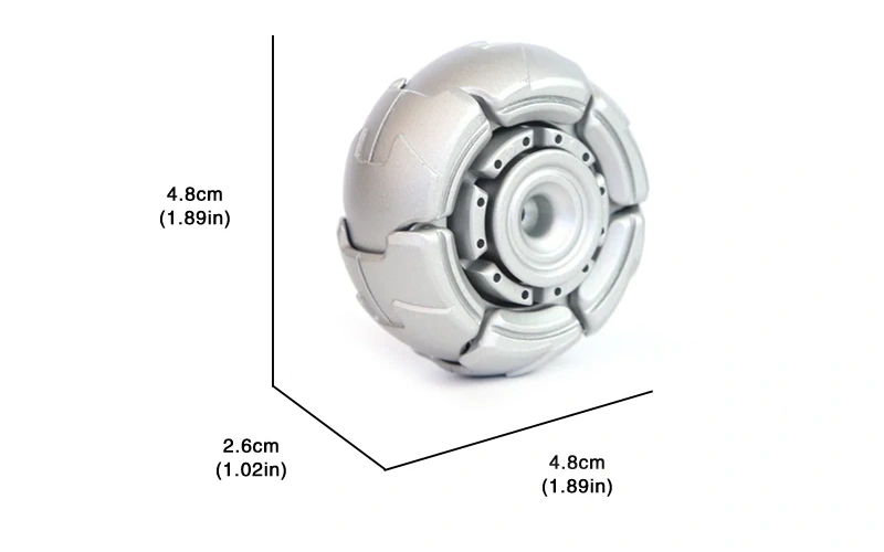 KaiJia Zinc Alloy EDC Fidget Spinner Toy