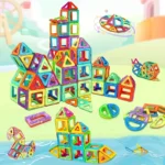 large magnetic building blocks stem educational toy banner 2