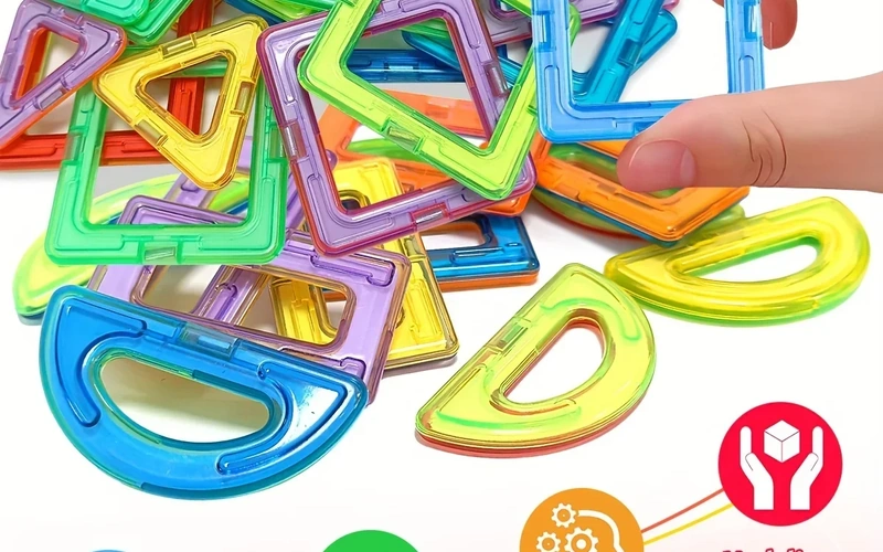 Large Magnetic Building Blocks STEM Educational Toy