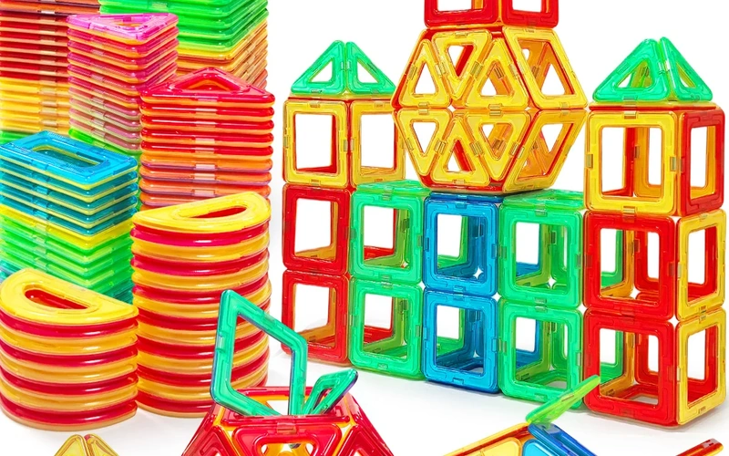 Large Magnetic Building Blocks STEM Educational Toy