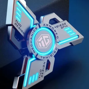 luminous metal fidget spinner stress relief edc toy banner 2