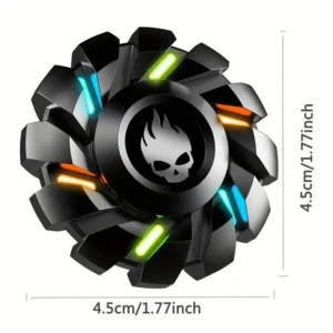 luminous metal fidget spinner stress relief toy banner 2