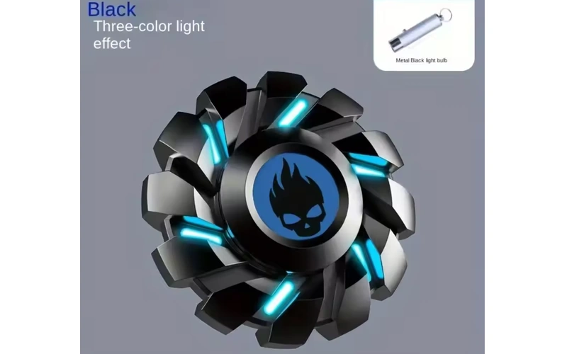 Luminous Metal Fidget Spinner Stress Relief Toy