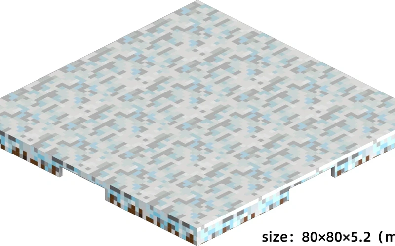 Magnetic Building Block Base Plate Educational Toy