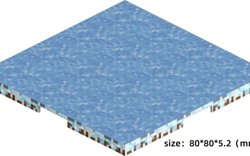 Magnetic Building Block Base Plate Educational Toy