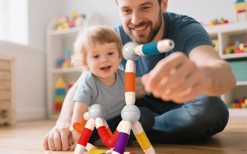 Magnetic Building Blocks Educational Toy for Kids