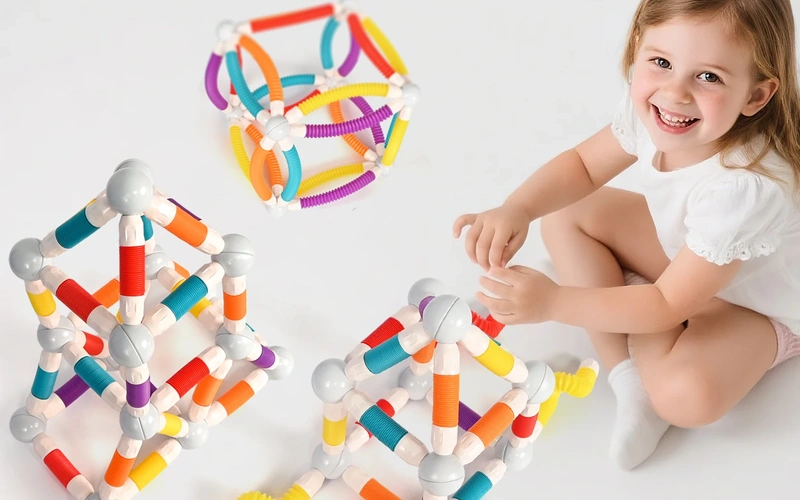 Magnetic Building Blocks Educational Toy for Kids