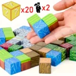 magnetic building blocks mine world stem toy banner 8