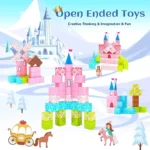 magnetic building blocks princess castle stem toy banner 3
