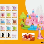 magnetic building blocks princess castle stem toy banner 7