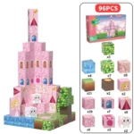 magnetic building blocks princess castle stem toy banner 9