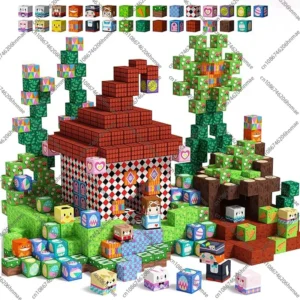 magnetic building blocks stem educational toy for kids banner 1