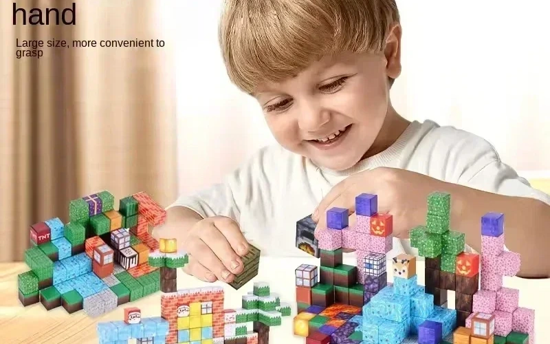 Magnetic Building Blocks STEM Educational Toy for Kids