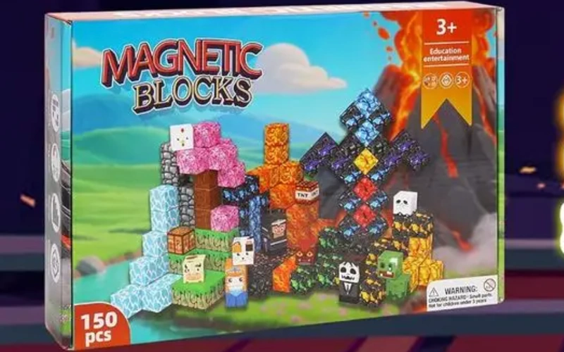 Magnetic Building Blocks STEM Sensory Fidget Cubes
