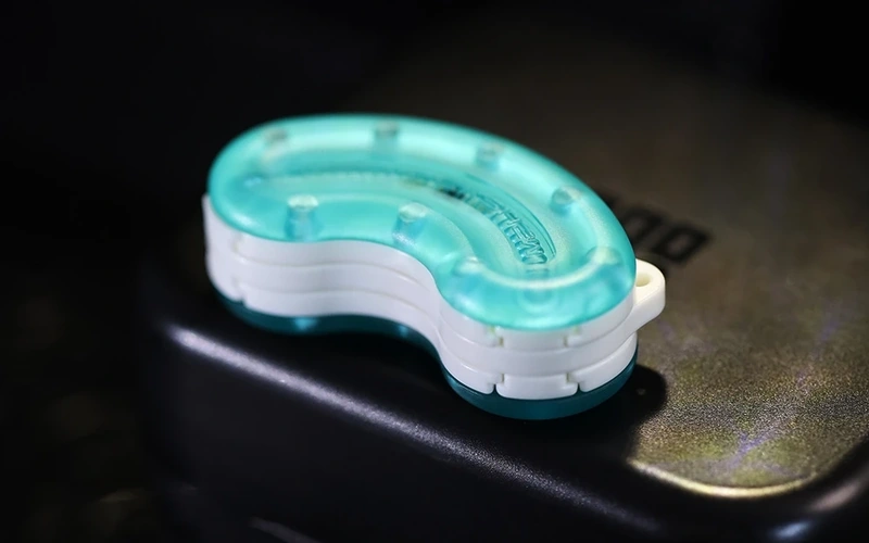 Magnetic Cashew Push Slider EDC Fidget Spinner Toy