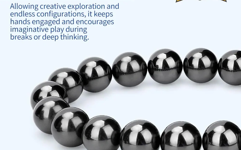 Magnetic Fidget Balls Metal Desk Toy Adults