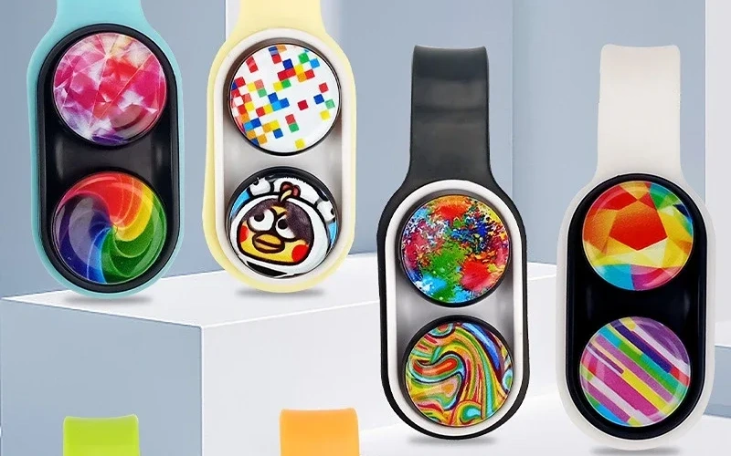 Magnetic Fidget Spinner Stress Relief Decompression Toy