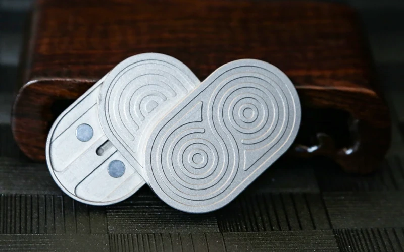 Magnetic Push Slider Fidget Stress Relief Toy