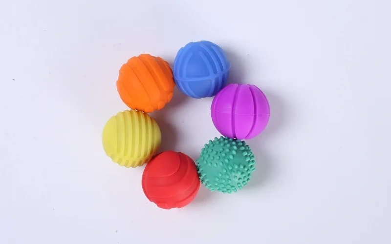 Magnetic Silicone Sensory Balls Textured Stress Relief Toy