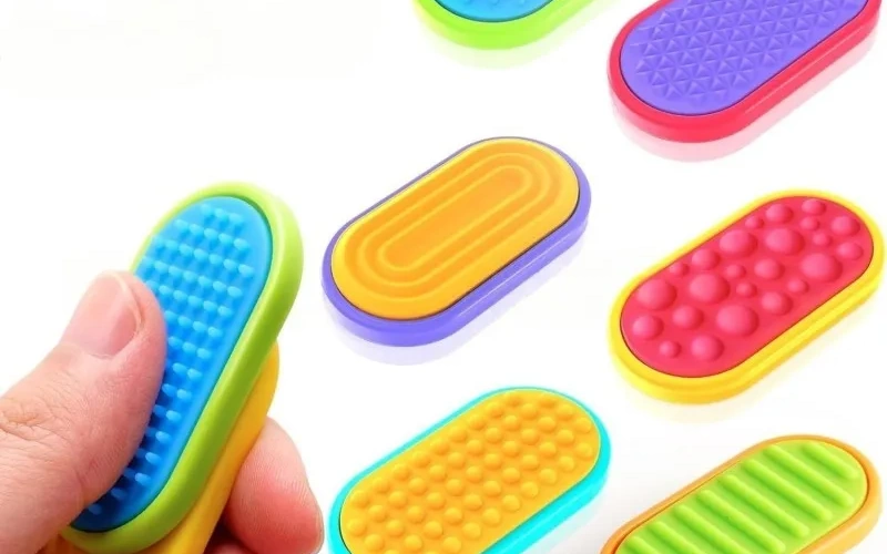 Magnetic Silicone Sensory Fidget Slider Decompression Toy