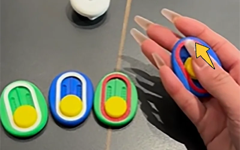 Magnetic Slider Fidget Toy for Stress Relief
