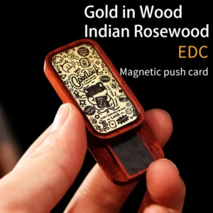 magnetic wooden edc push card fidget toy banner 1