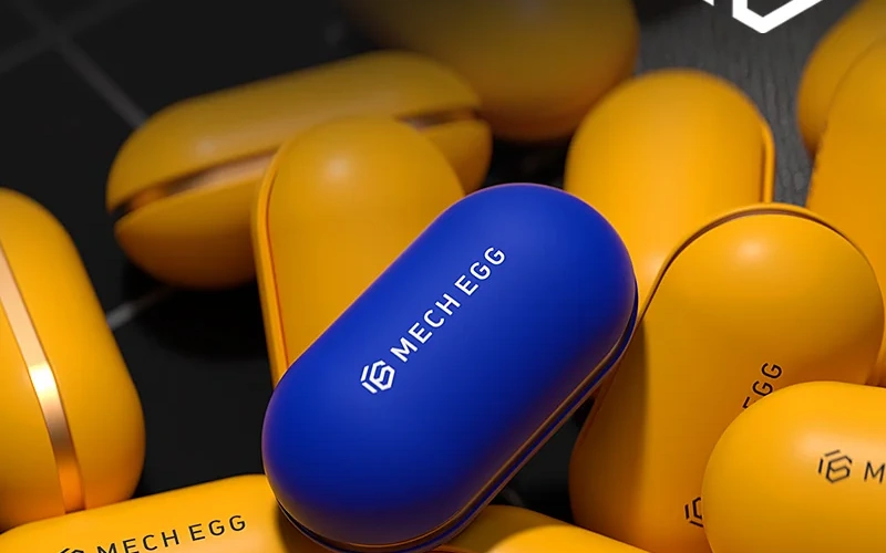 Mech Egg Metal EDC Fidget Slider Toy