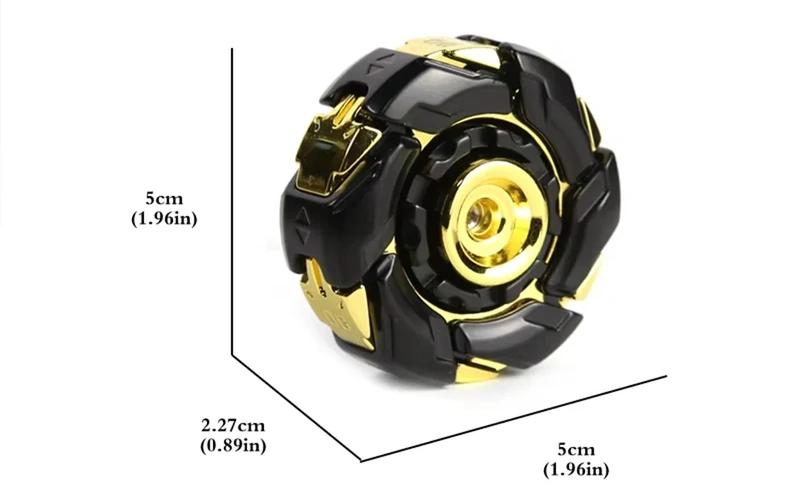 Mecha Transform Metal EDC Fidget Spinner Toy