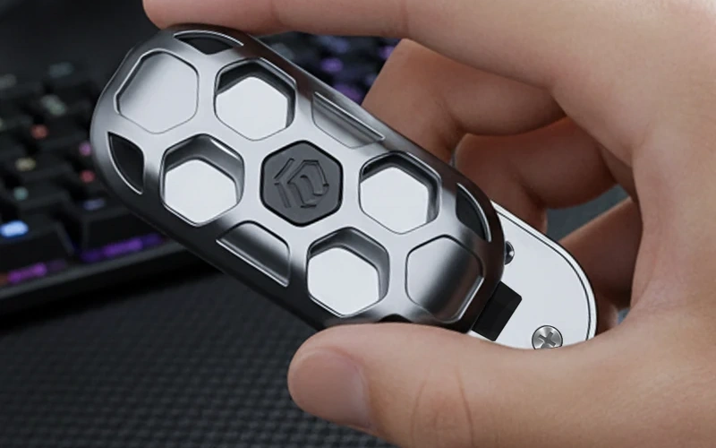 Mechanical Egg Fidget Spinner Metal Stress Relief Toy