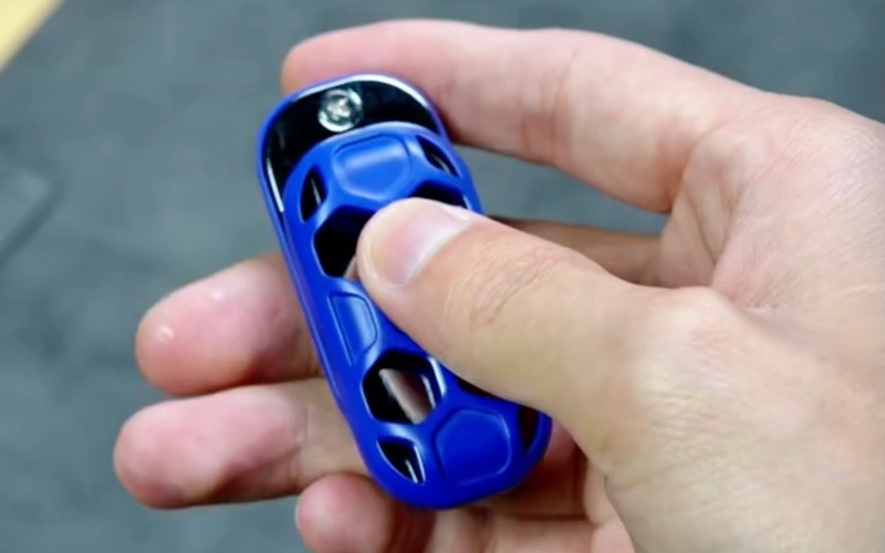 Mechanical Egg Fidget Spinner Metal Stress Relief Toy