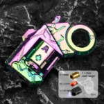 metal alloy shell ejecting pistol stress relief toy banner 5