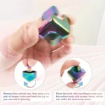 metal cube spinner fidget toy for adults banner 6
