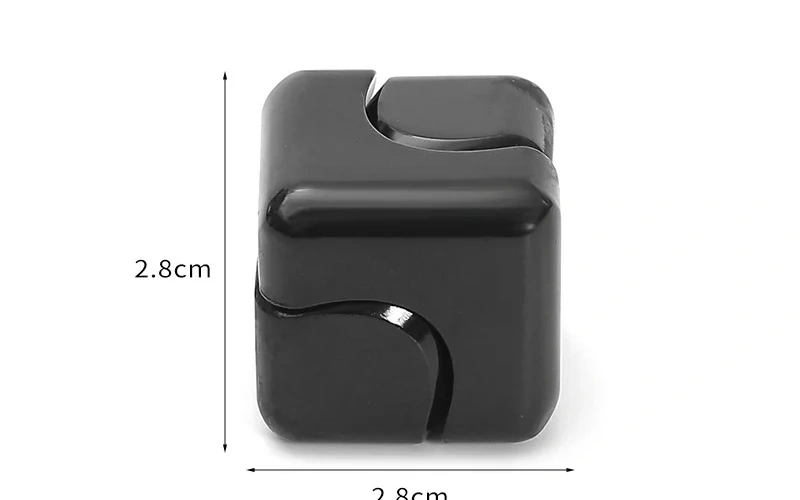 Metal Cube Spinner Fidget Toy for Adults