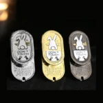 metal edc fidget slider rabbit stress relief banner 3