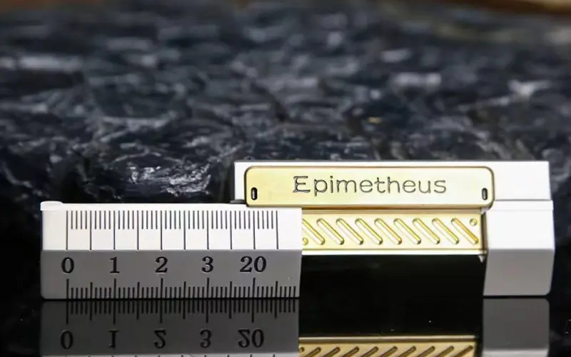 Metal EDC Ruler Slider Fidget Stress Toy