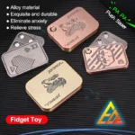 metal fidget push slider stress relief toy banner 1