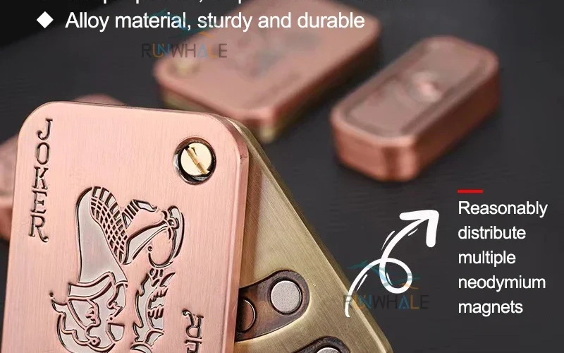 Metal Fidget Push Slider Stress Relief Toy