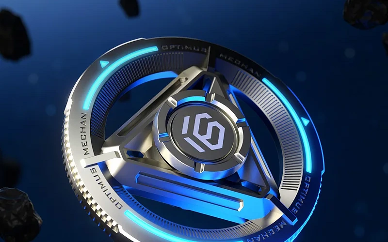 Metal Fidget Spinner Desk Toy Stress Relief