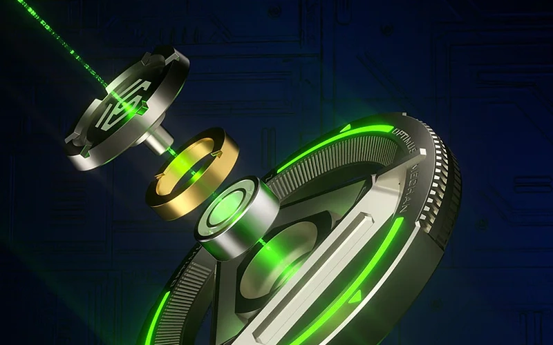 Metal Fidget Spinner Desk Toy Stress Relief